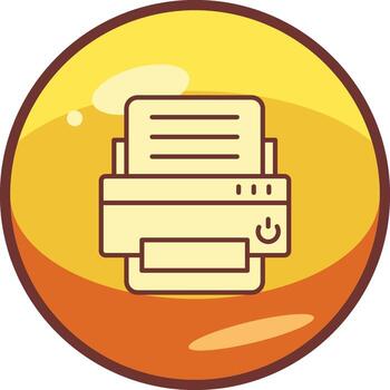 Printer Vector Icon