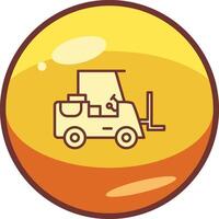 Forklift Vector Icon