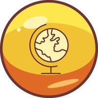 icono de vector de globo