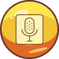 Record Vector Icon