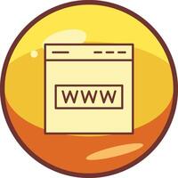 Web Site Vector Icon