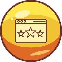 Web Page FeedBack Vector Icon