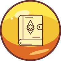 Ethereum Book Vector Icon