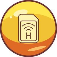 Sim Card Vector Icon