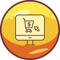 Online Shopping Vector Icon