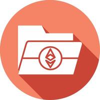 Ethereum Folder Vector Icon