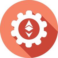 Ethereum Setting Vector Icon