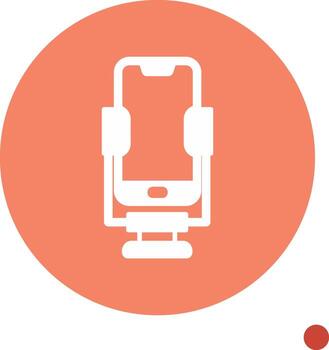 Smartphone Stand Vector Icon