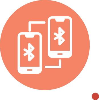 Phone Bluetooth Connected Vector Icon