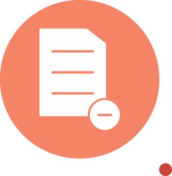 Substraction Vector Icon