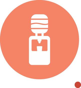 Water Cooler Vector Icon