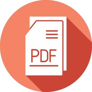 Pdf File Vector Icon