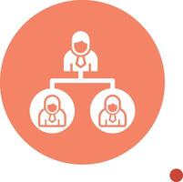 Team Management Vector Icon
