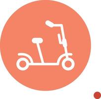 Kick Scooter Vector Icon