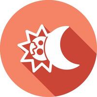 icono de vector de eclipse