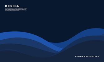 Abstract vector background dark blue with modern corporate concept