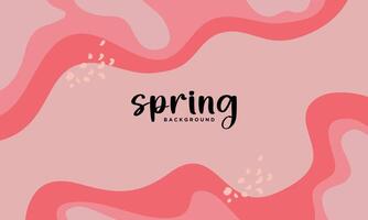 Abstract art background vector. botanical leaves spring background, organic shapes Vector background for banners, posters, Web and packaging.