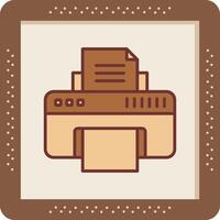 Printer Vector Icon