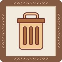 Trash Bin Vector Icon