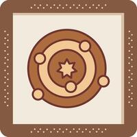 Solar System Vector Icon