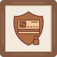 Card Security Vector Icon