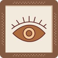 icono de vector de ojo