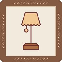 Table Lamp Vector Icon