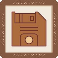 Floppy Disk Vector Icon