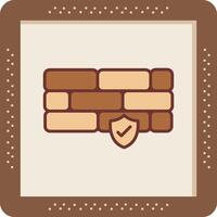 Firewall Vector Icon