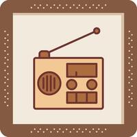 Radio Vector Icon