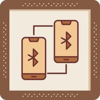 Phone Bluetooth Connected Vector Icon