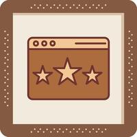 Web Page FeedBack Vector Icon