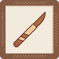 Surgical Knife Vector Icon