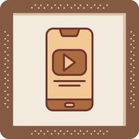 Play Video Vector Icon