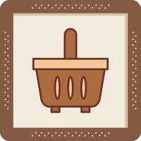 Shopping Basket Vector Icon