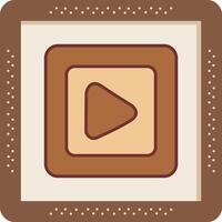 Play Button Vector Icon