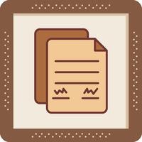 Construction Agreement Vector Icon