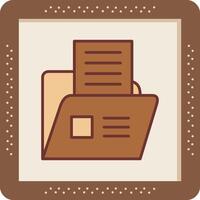 File Folder Vector Icon