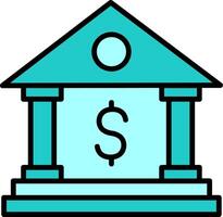 Bank Vector Icon