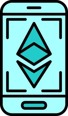Ethereum Scan Vector Icon