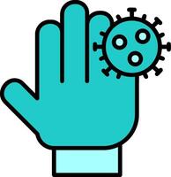 Dirty Hands Vector Icon