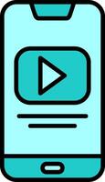 Play Video Vector Icon