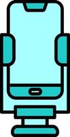 Smartphone Stand Vector Icon