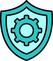 icono de vector de protección