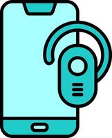 Earpiece Vector Icon