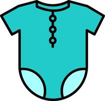 Baby Outfit Vector Icon