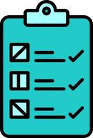 Checklist Vector Icon