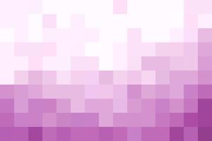 Gradient purple pixel background, gradient abstract tile background. Rectangular colourful check pattern. vector
