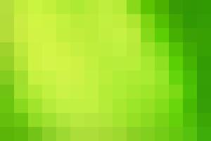 Gradient green pixel background, gradient abstract tile background. Rectangular colourful check pattern. vector