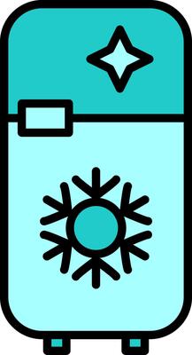 Fridge Vector Icon